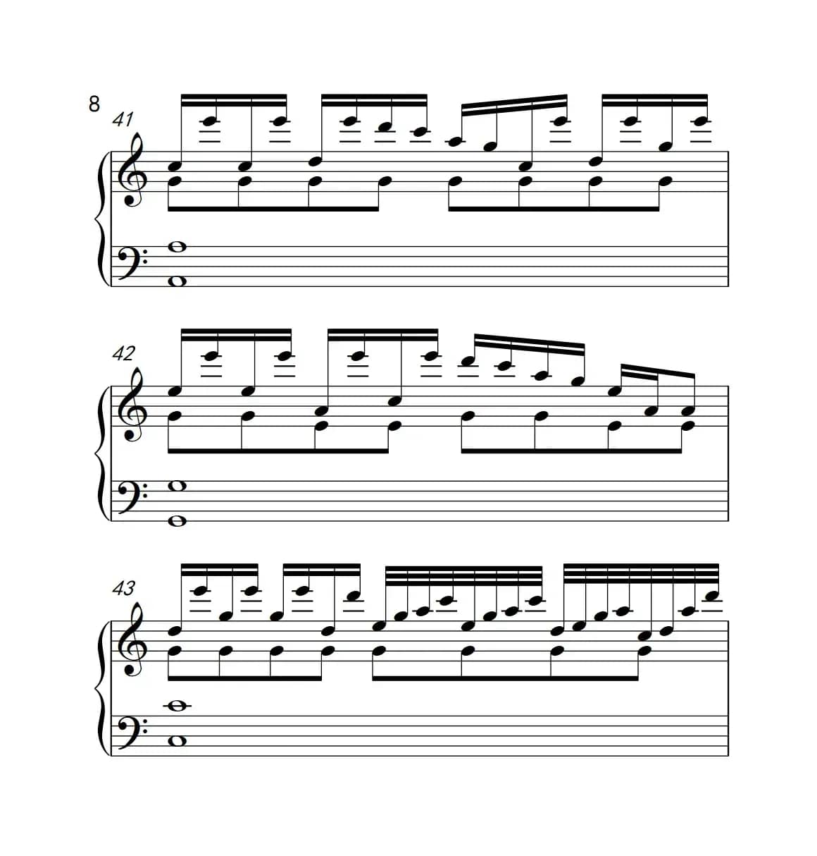 雾里看花（《弹吧音教》制谱版）