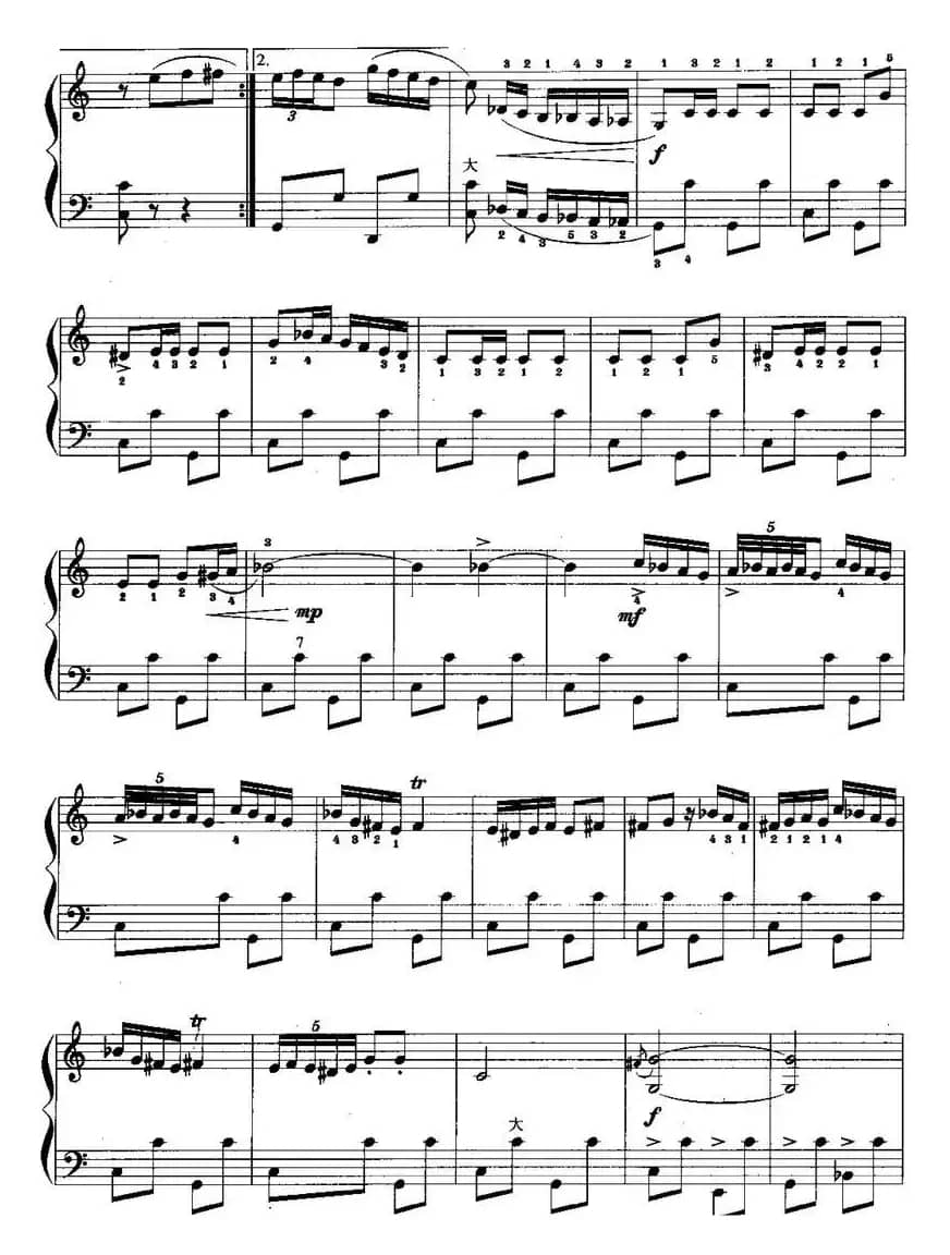 儿童手风琴曲：活泼的霍拉舞曲