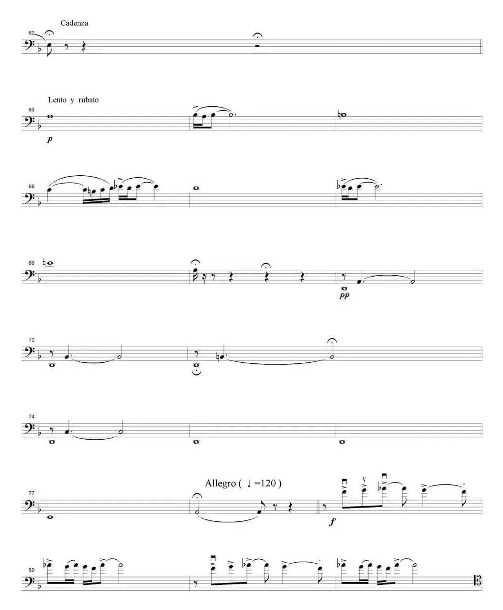 Ocehb（Autumn 秋天、大提琴分谱）