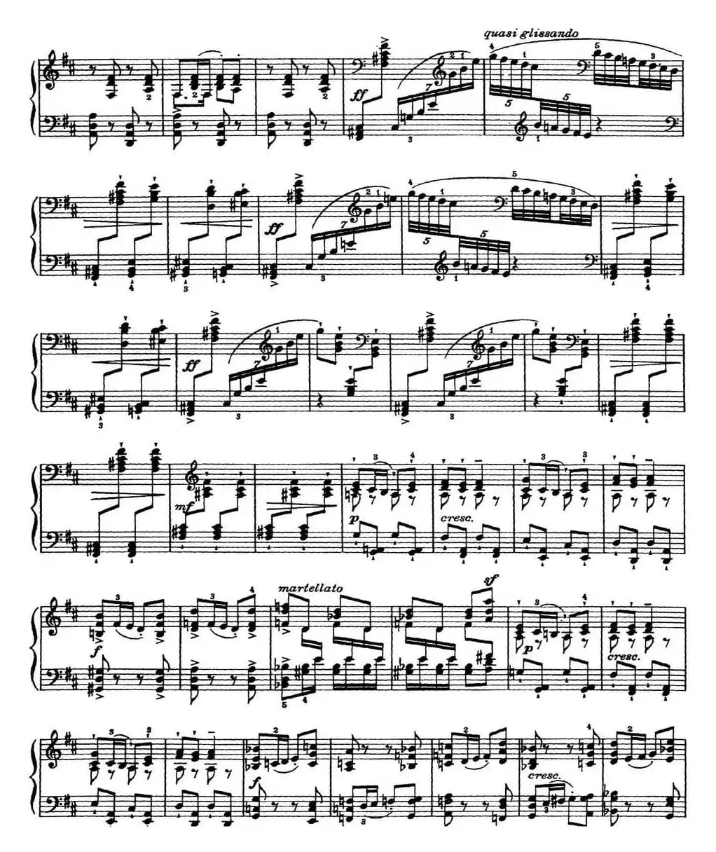 柴可夫斯基18首钢琴小品Op.72（4.Danse characteristique）