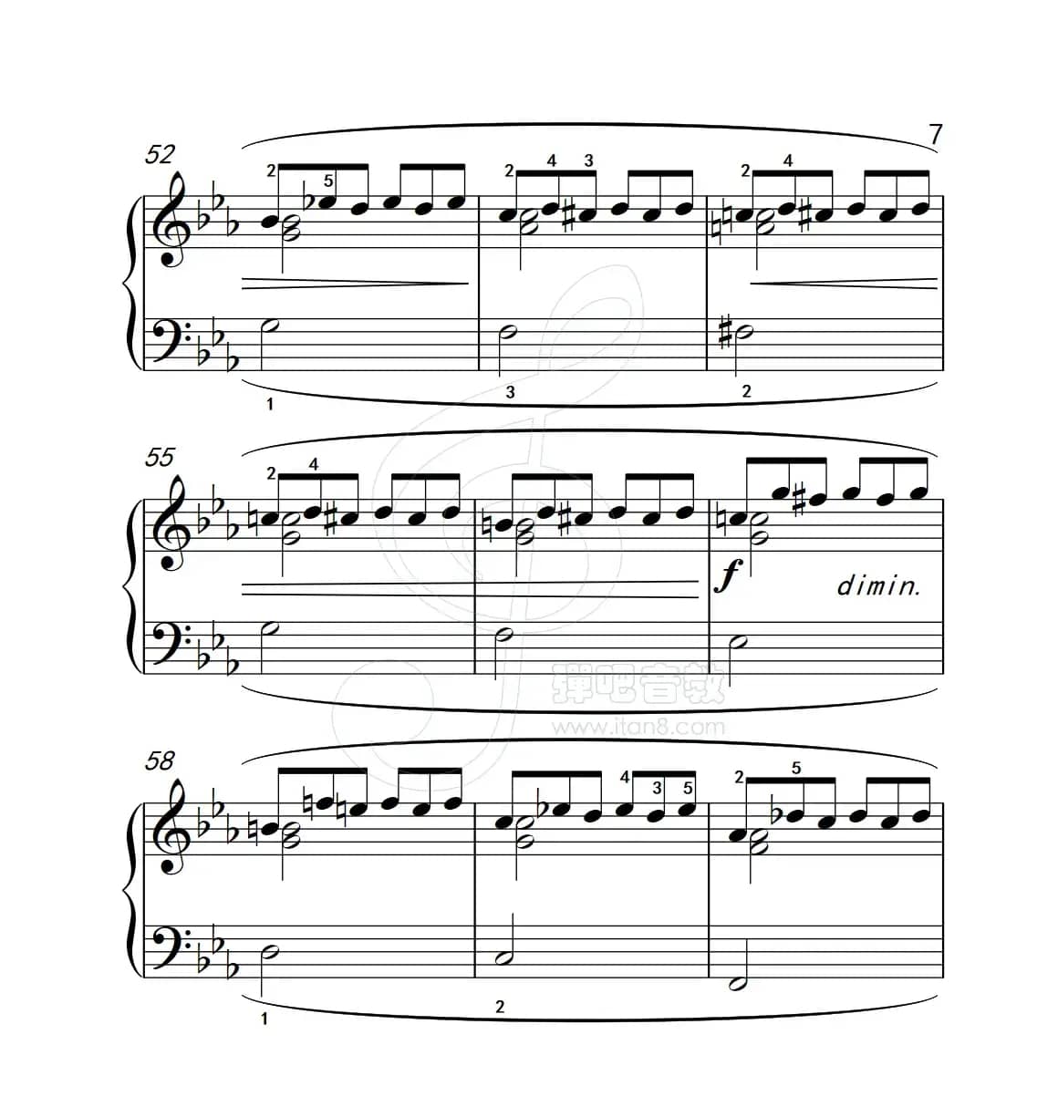 练习曲 11（克拉莫钢琴练习曲60首）