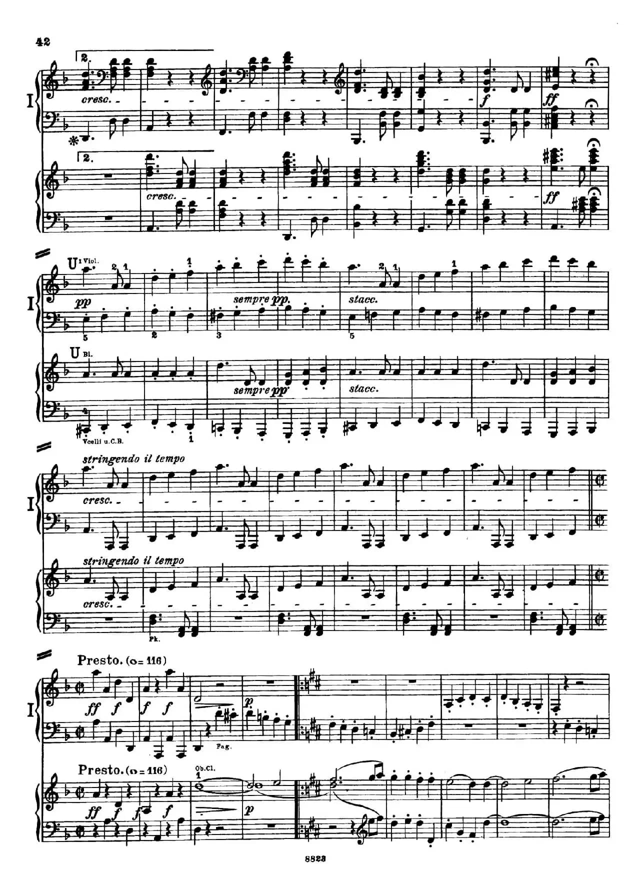 d小调第九交响曲 Op.125（双钢琴P33——42）