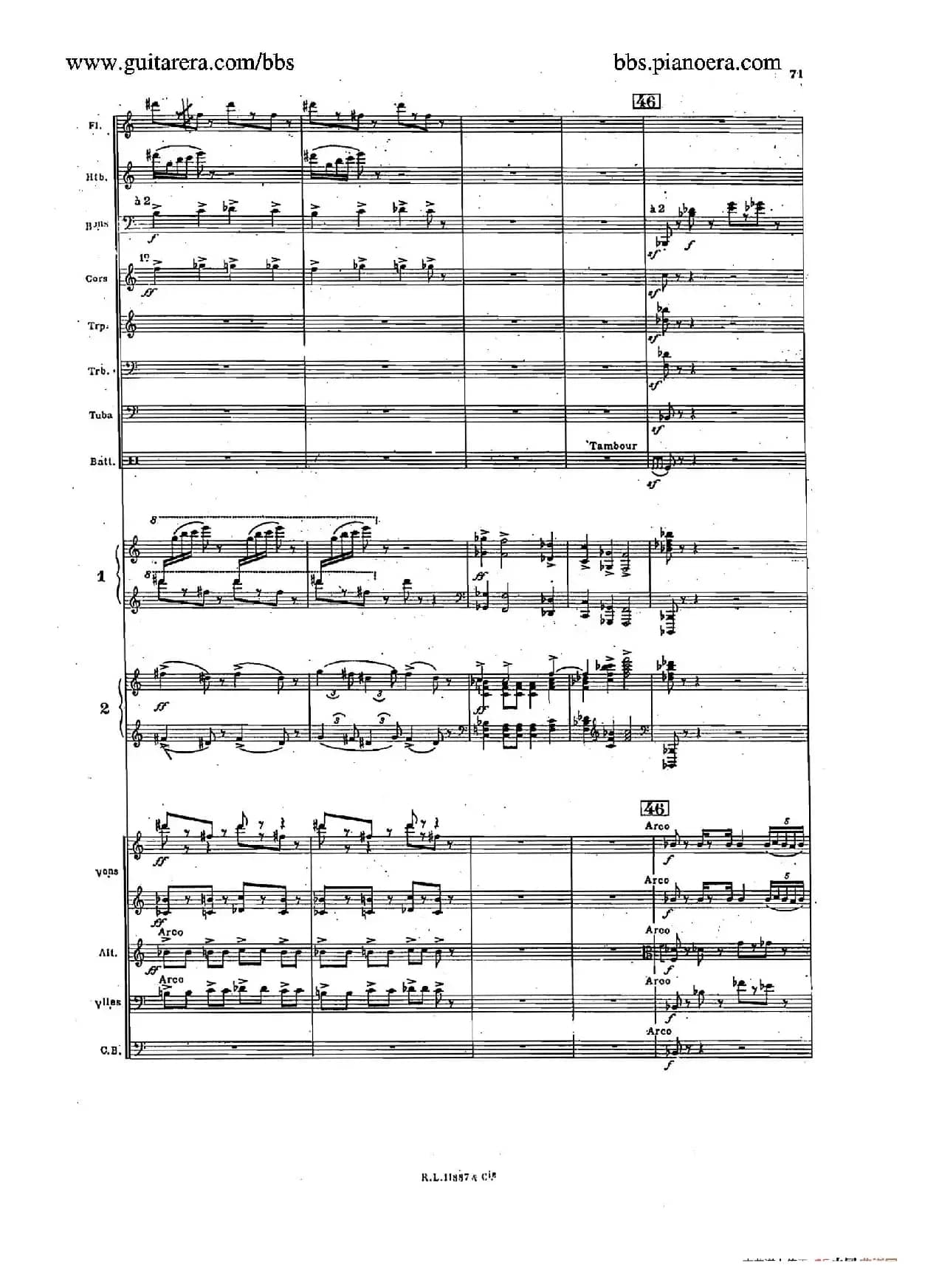 Concerto for 2 Pianos in d Minor（d小调双钢琴协奏曲·总谱）