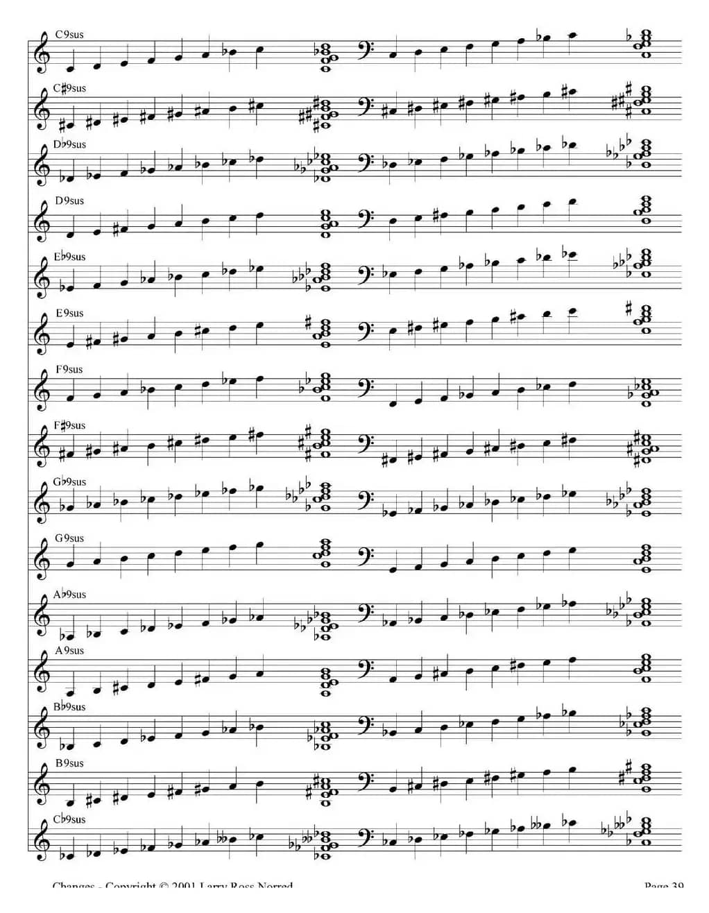 Changes（爵士乐和弦教材）（P21-40）