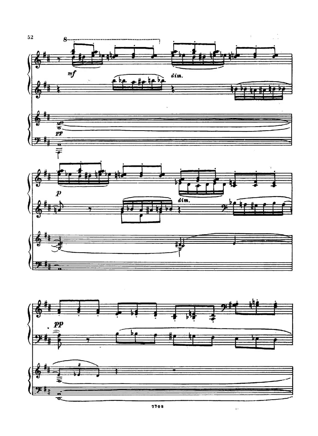 升f小调第一钢琴协奏曲 Op.1（双钢琴版）