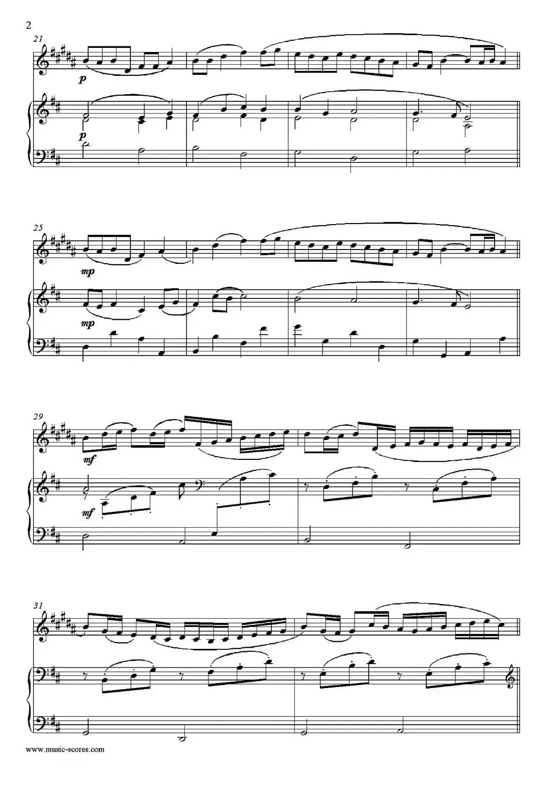 Canon in D（中音萨克斯+钢琴伴奏）