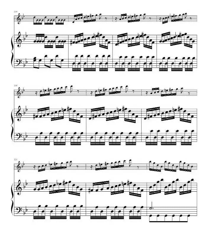 CONCERTO in G minor Summer（G小调协奏曲“夏”、小提琴+钢琴伴奏）