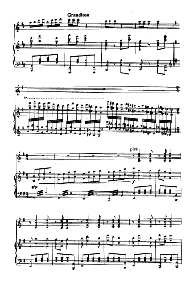 黄河女儿情（小提琴独奏）