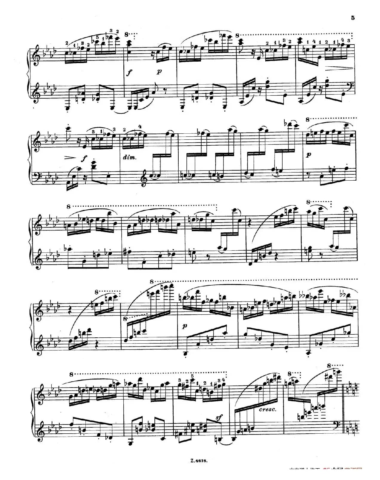 Charakterskizzen Op.40(个性素描 4. 万花筒 Kaleidoskop)