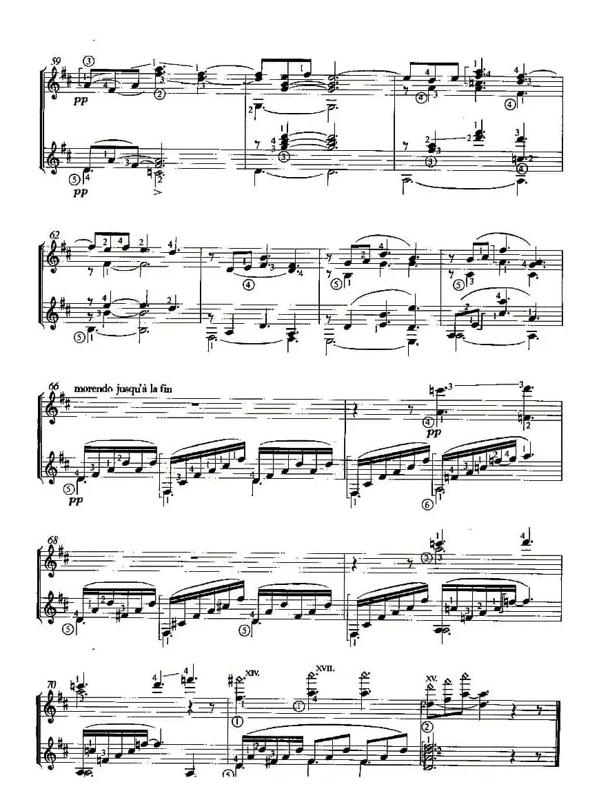 CLAIR DE LUNE（双吉他）