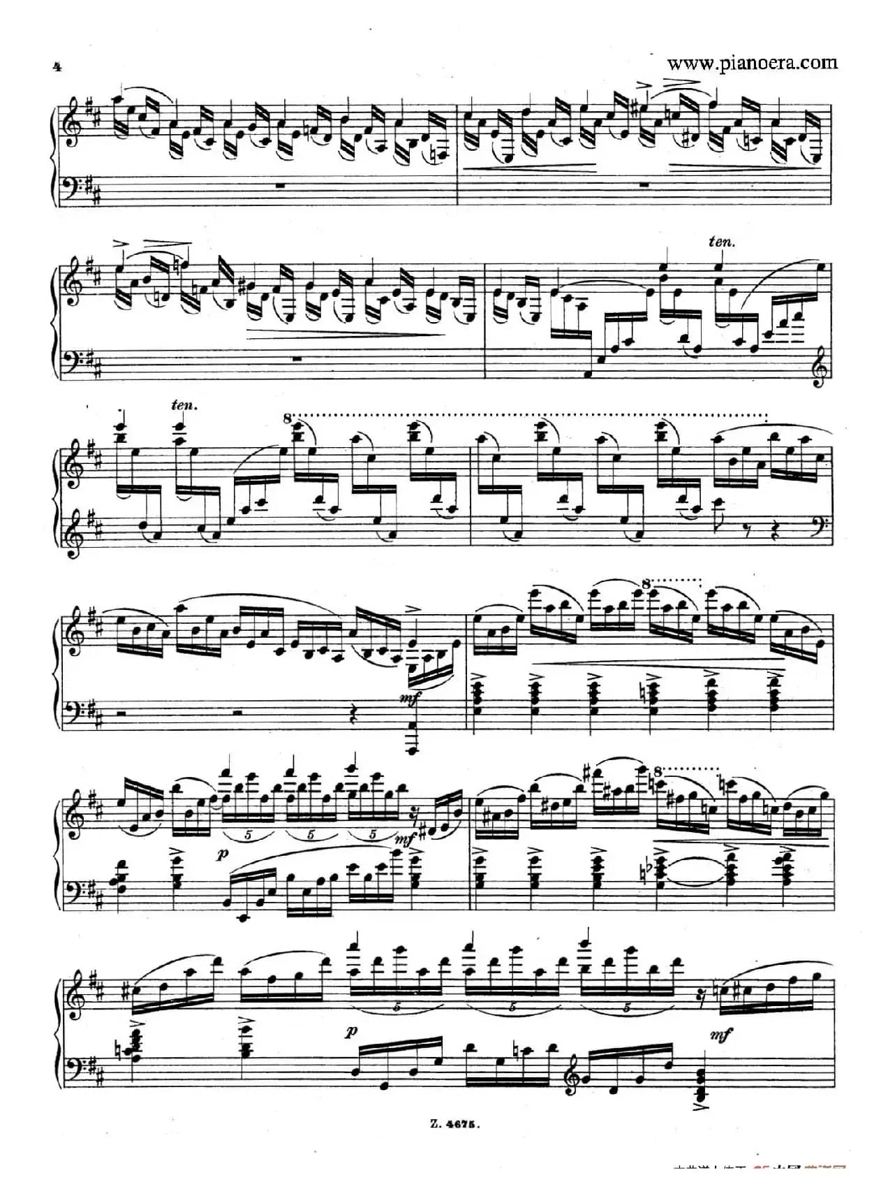 Charakterskizzen Op.40（个性素描 1. 幻影 Vision）