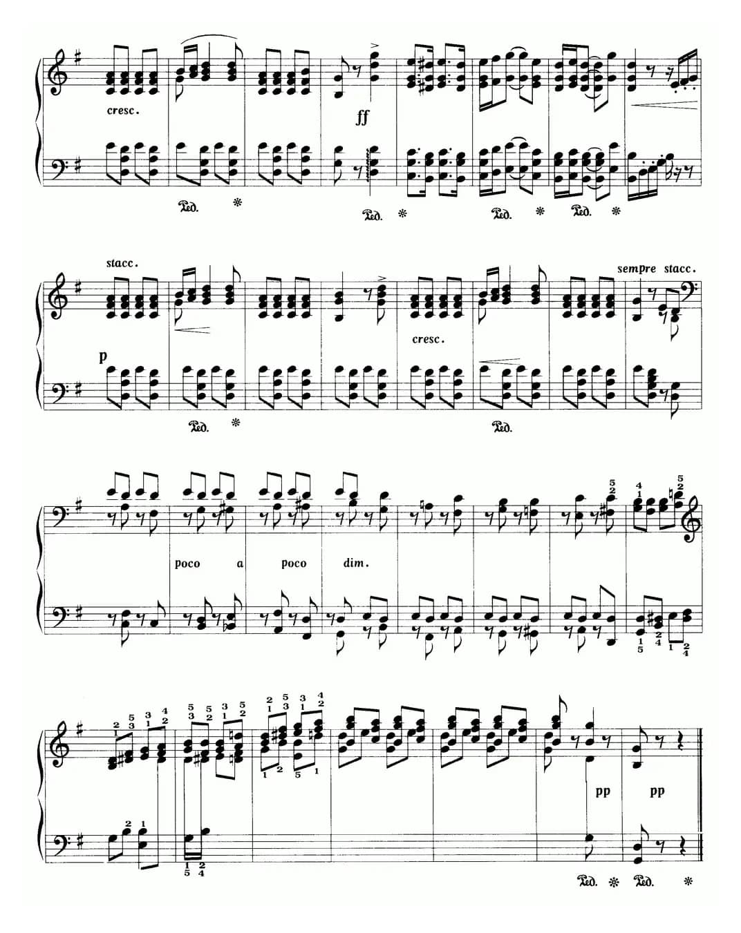 幽默曲（柴可夫斯基作品第10号之二）