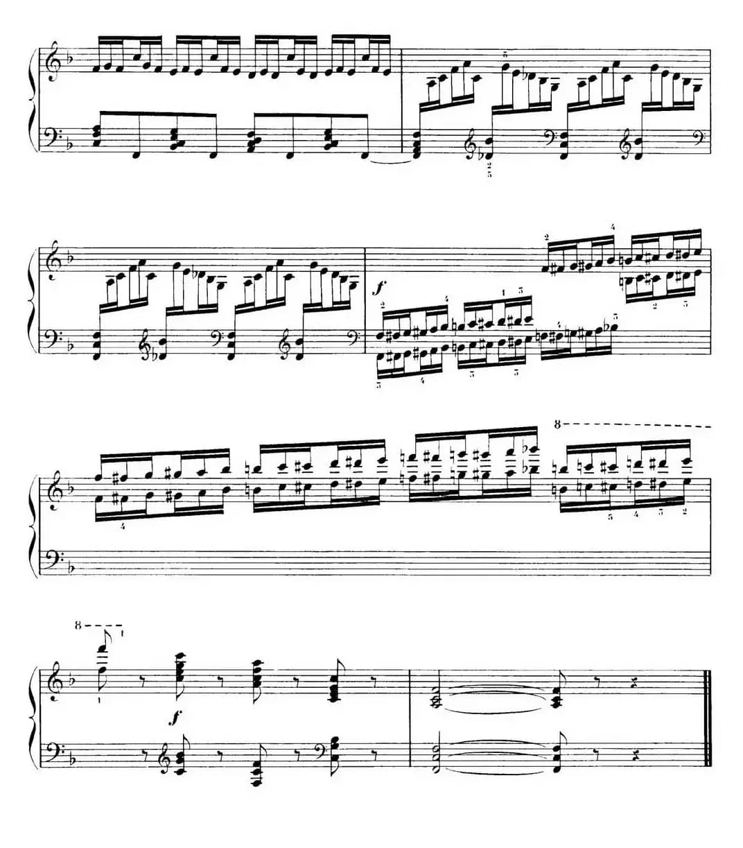 15 Etudes de Virtuosité Op.72 No.6（十五首钢琴练习曲之六）