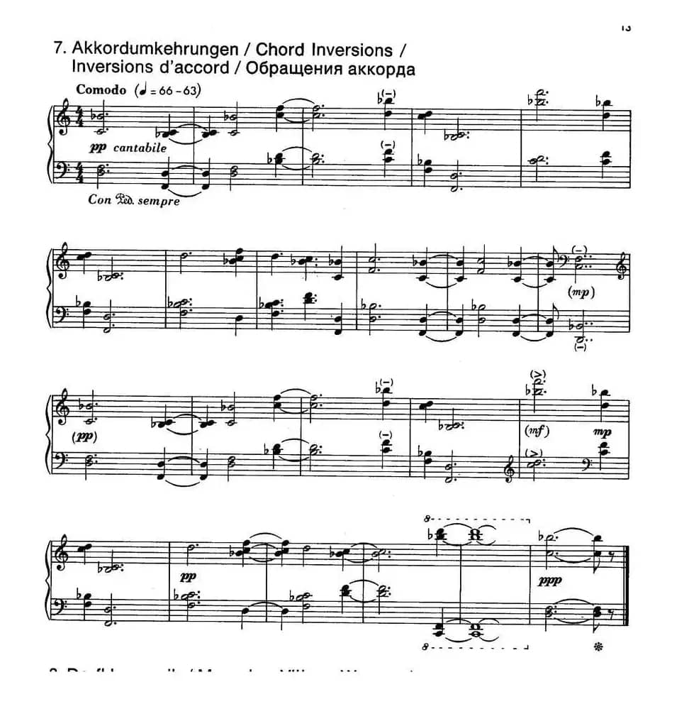 Notebook f Young People Op·59(为青少年而作的钢琴曲集·7)