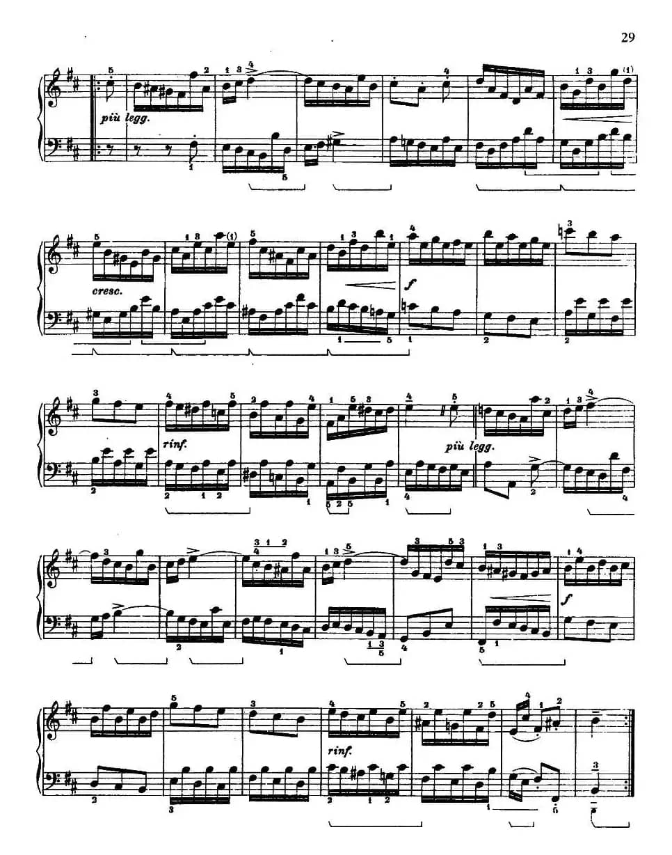 第三组曲：b小调·吉格