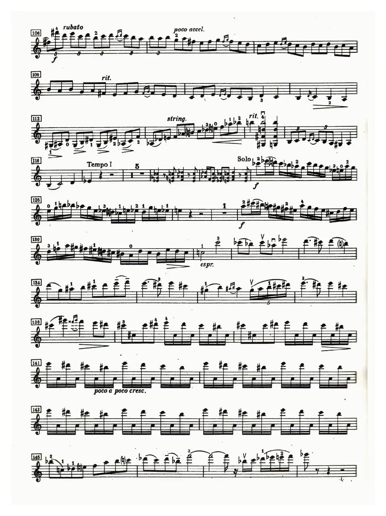 D小调小提琴协奏曲