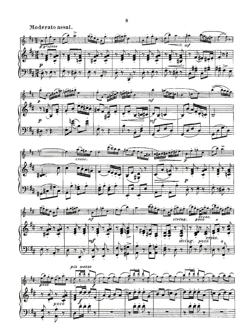 Opern-Transcriptionen.Op.45-4（长笛+钢琴伴奏）