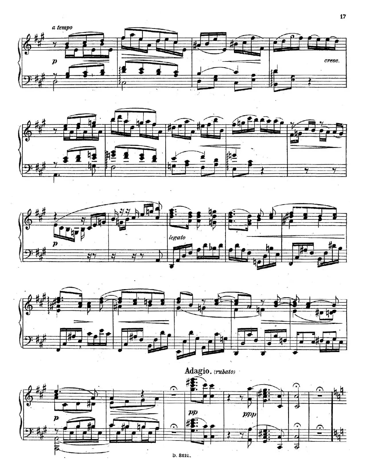 Four Pieces 4首小品 Op.2（Ⅱ）