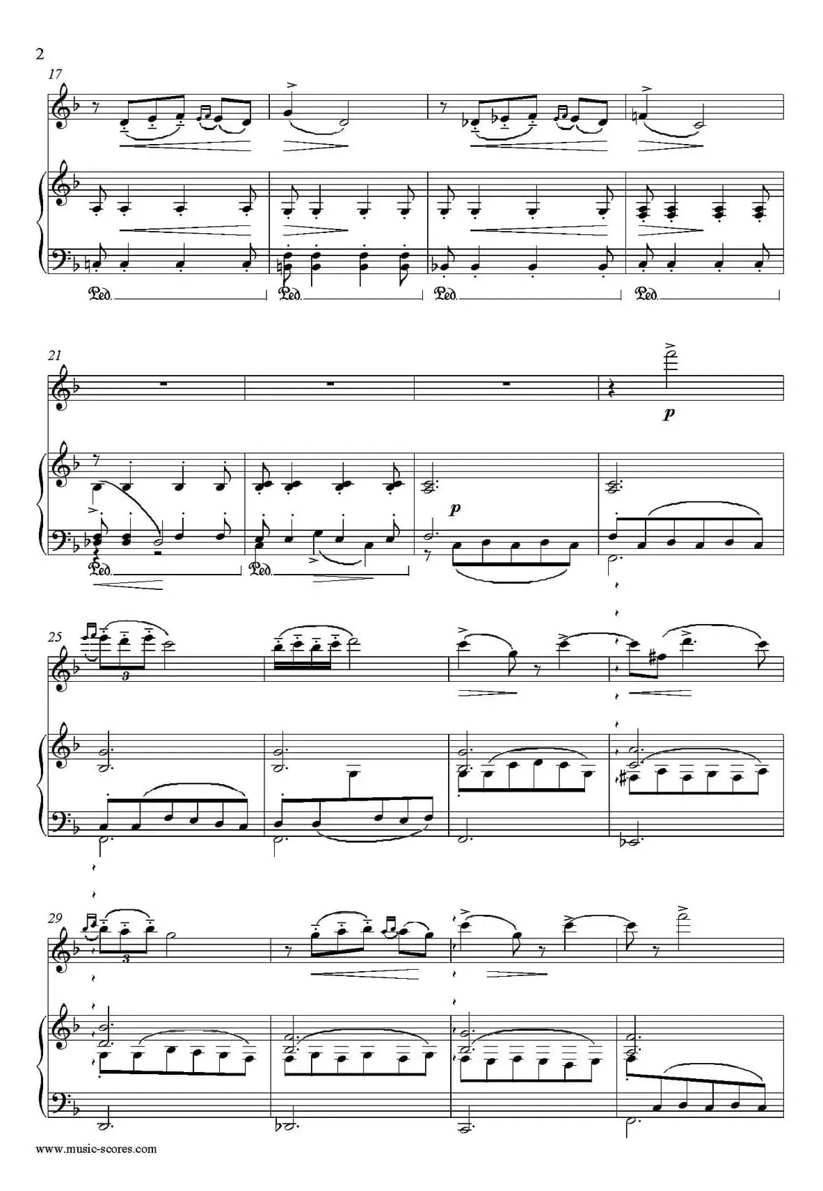 Notturno（Borodin作曲版）（长笛+钢琴伴奏）