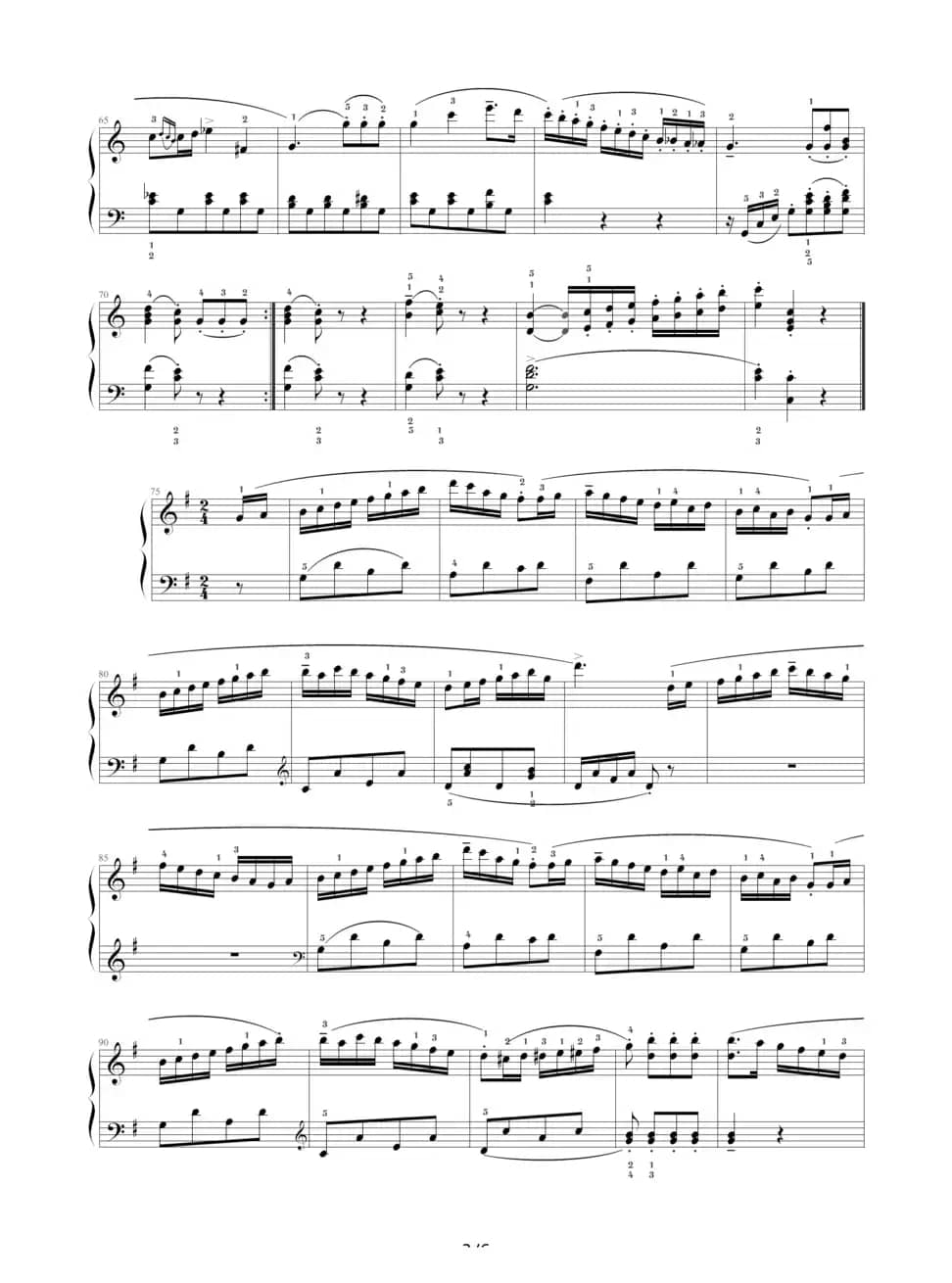 库劳—C大调钢琴小奏鸣曲（Op.55 No.2）