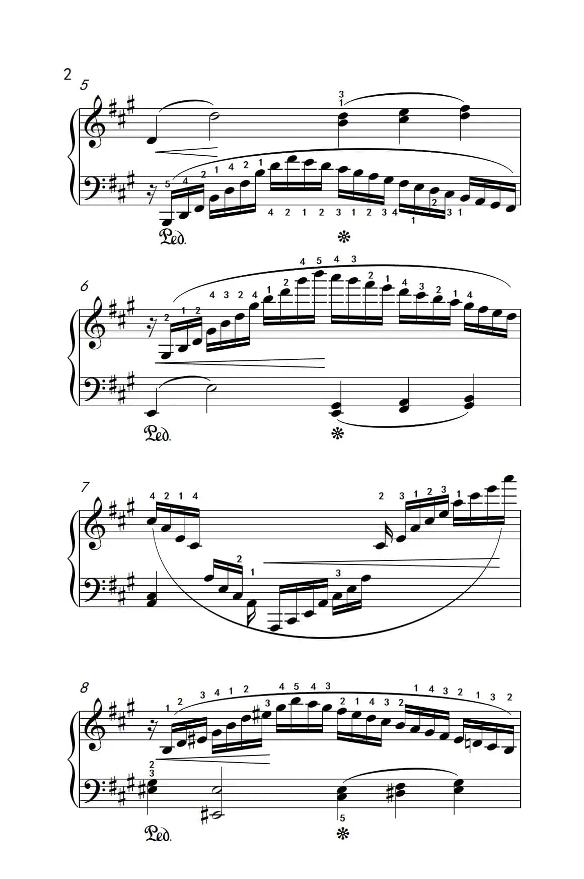 第九级2.练习曲 No.7（中央音乐学院 钢琴（业余）考级教程 7-9级）