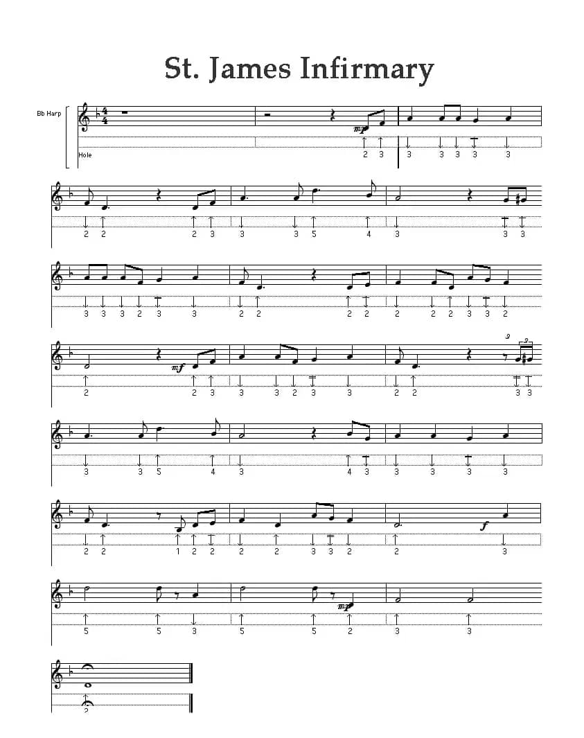 St.James Infirmary（圣詹姆斯医院）（布鲁斯）