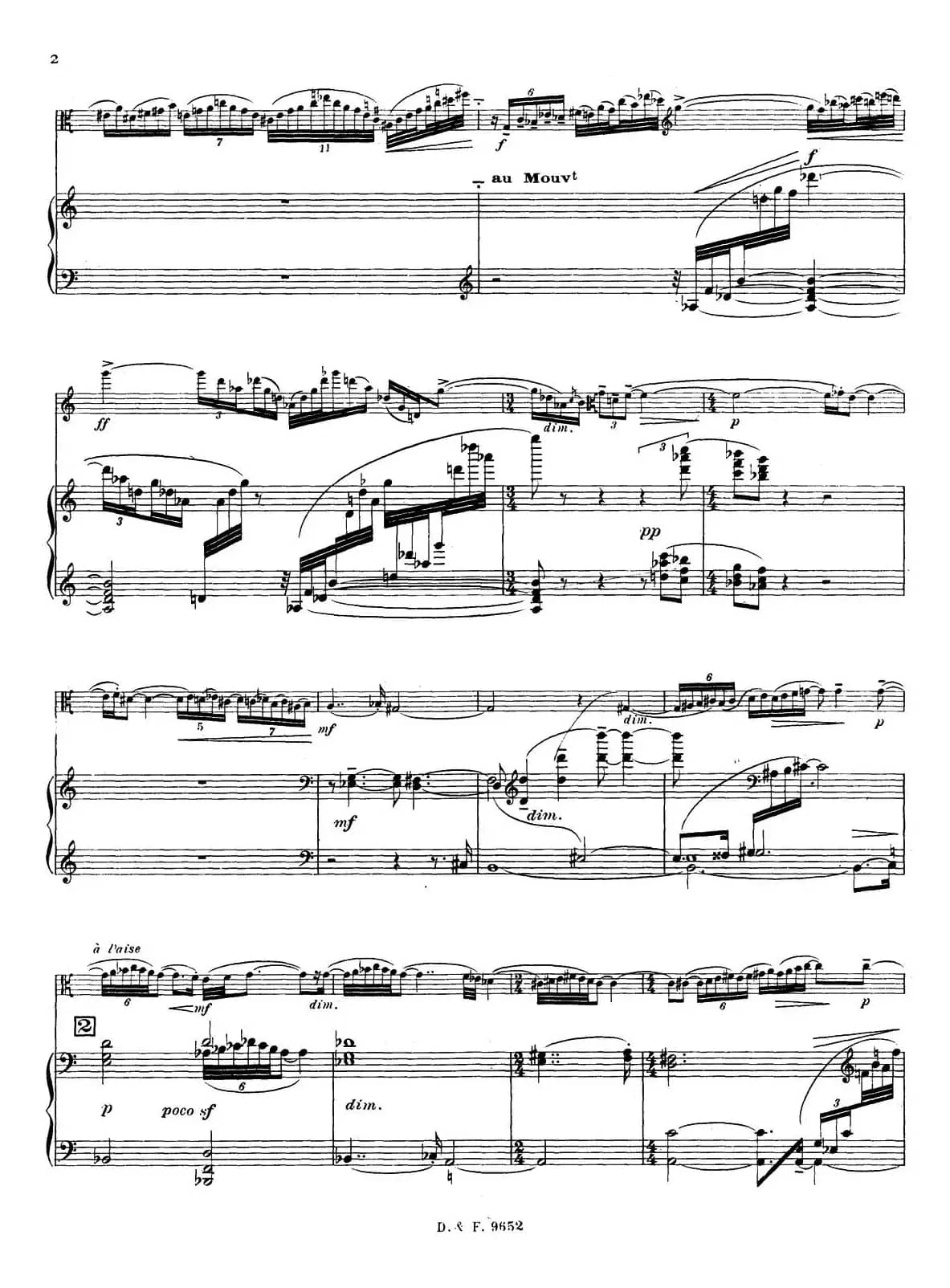 传奇 Op.66（中音萨克斯+钢琴伴奏）