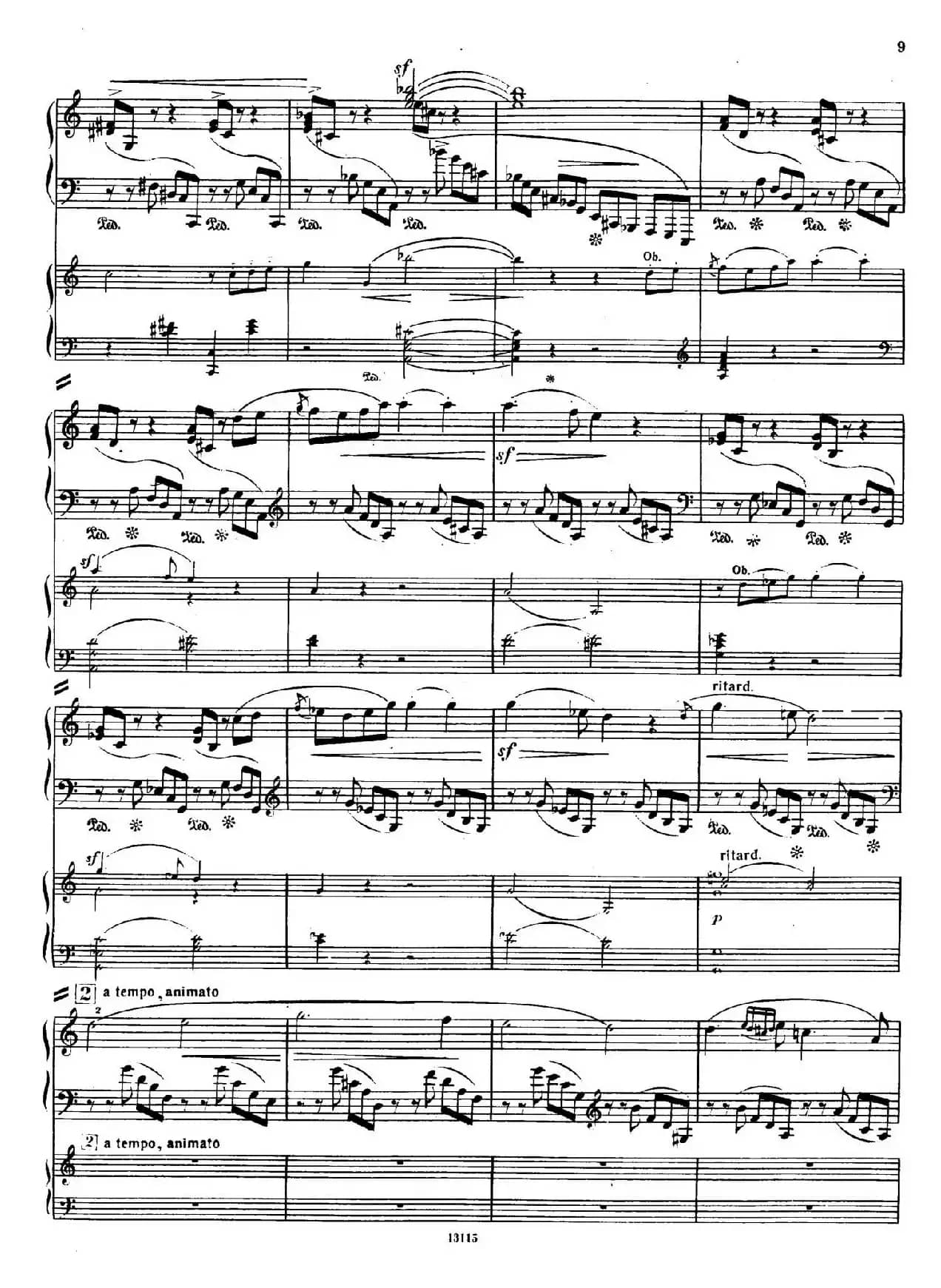 Piano Concerto in a Minor Op.54（a小调钢琴协奏曲·双钢琴）