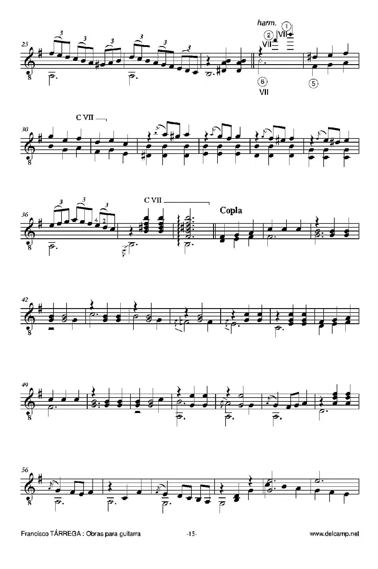 《塔雷加作品全集》第1部分（古典吉他）