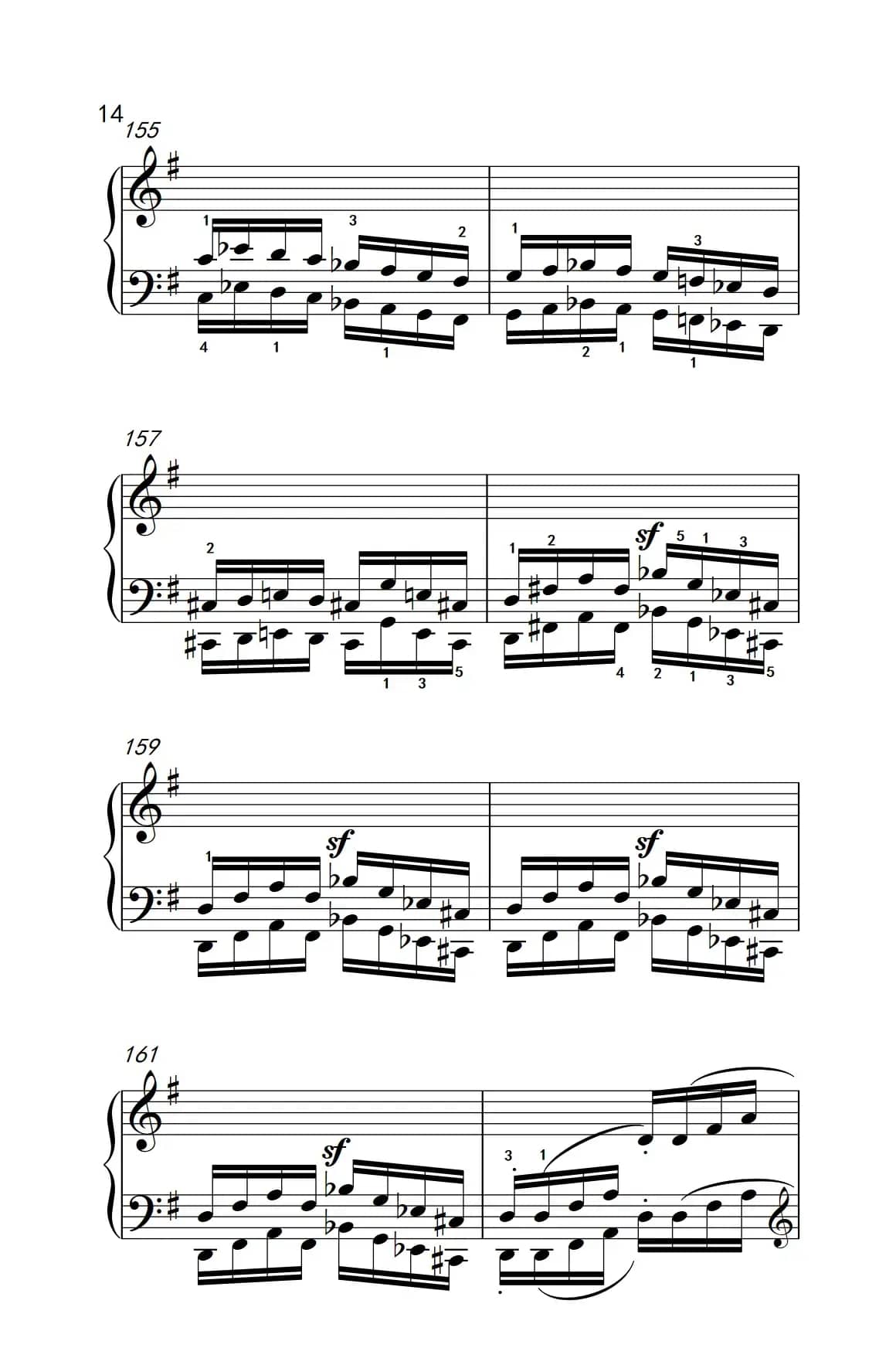 第九级2.G大调奏鸣曲 第一乐章 Op.31 No.1（中央音乐学院 钢琴（业余）考级教程 7-9级）