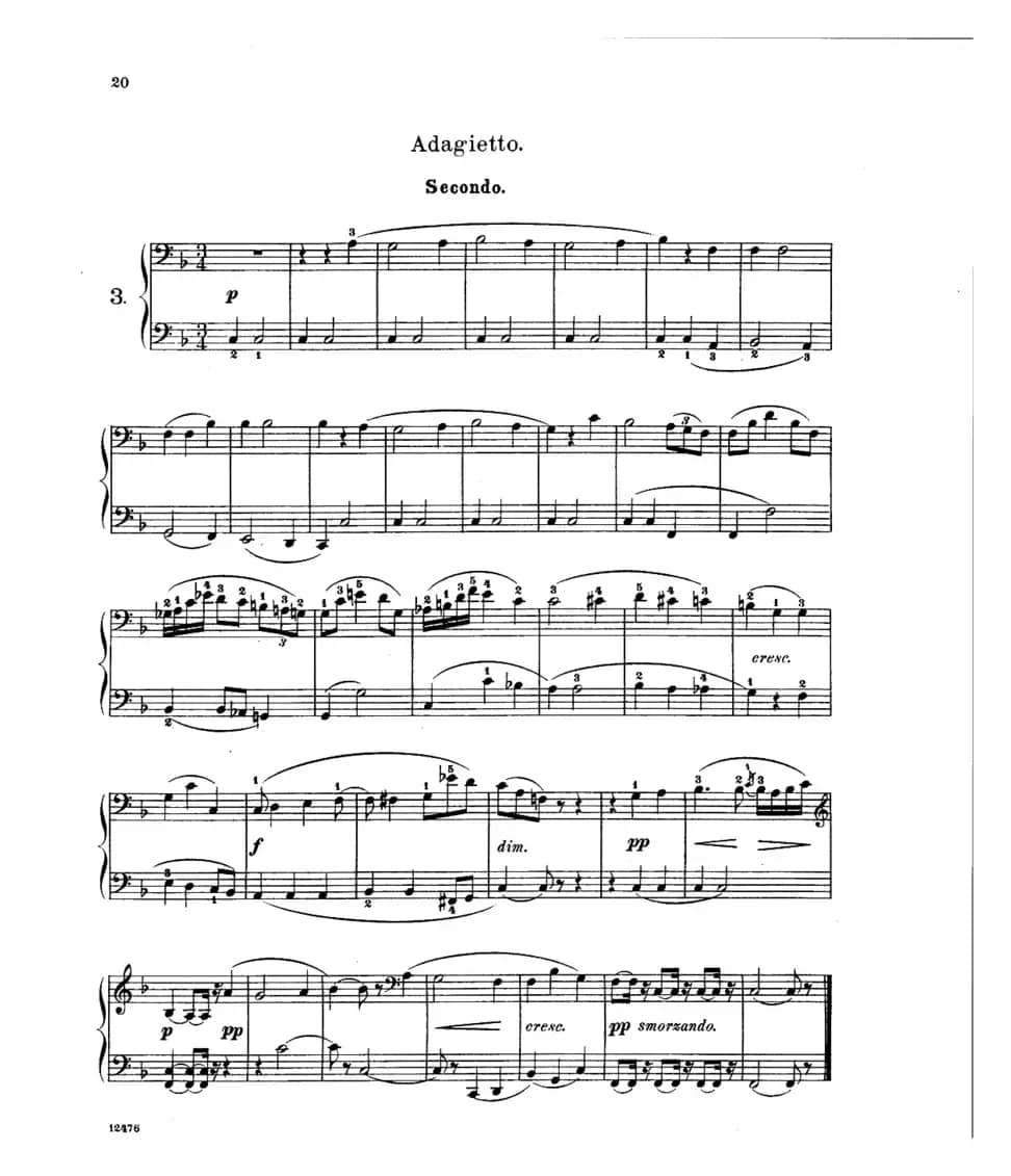 L'Arlesienne Suite No·1（阿莱城姑娘·第一组曲·四手联弹）