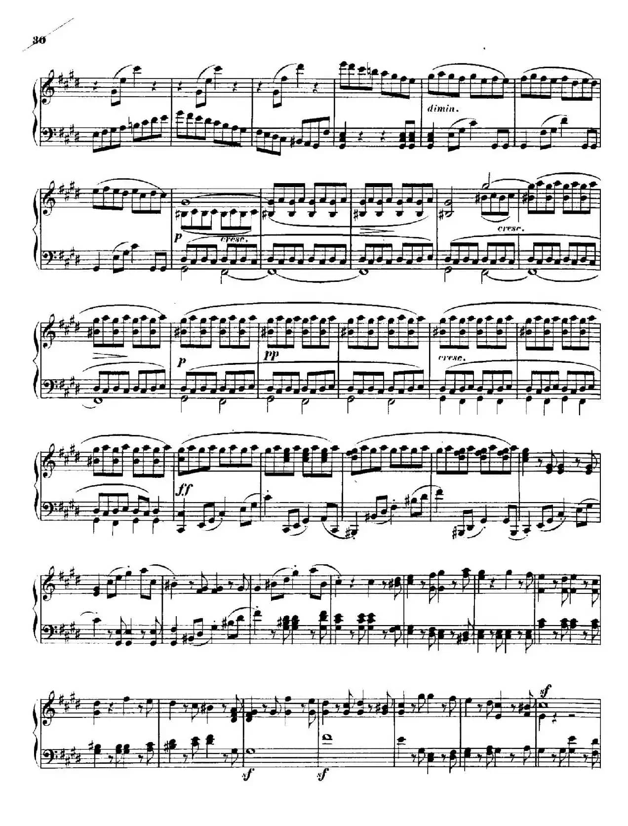 Quartet No.14(升c小调第十四弦乐四重奏钢琴版)