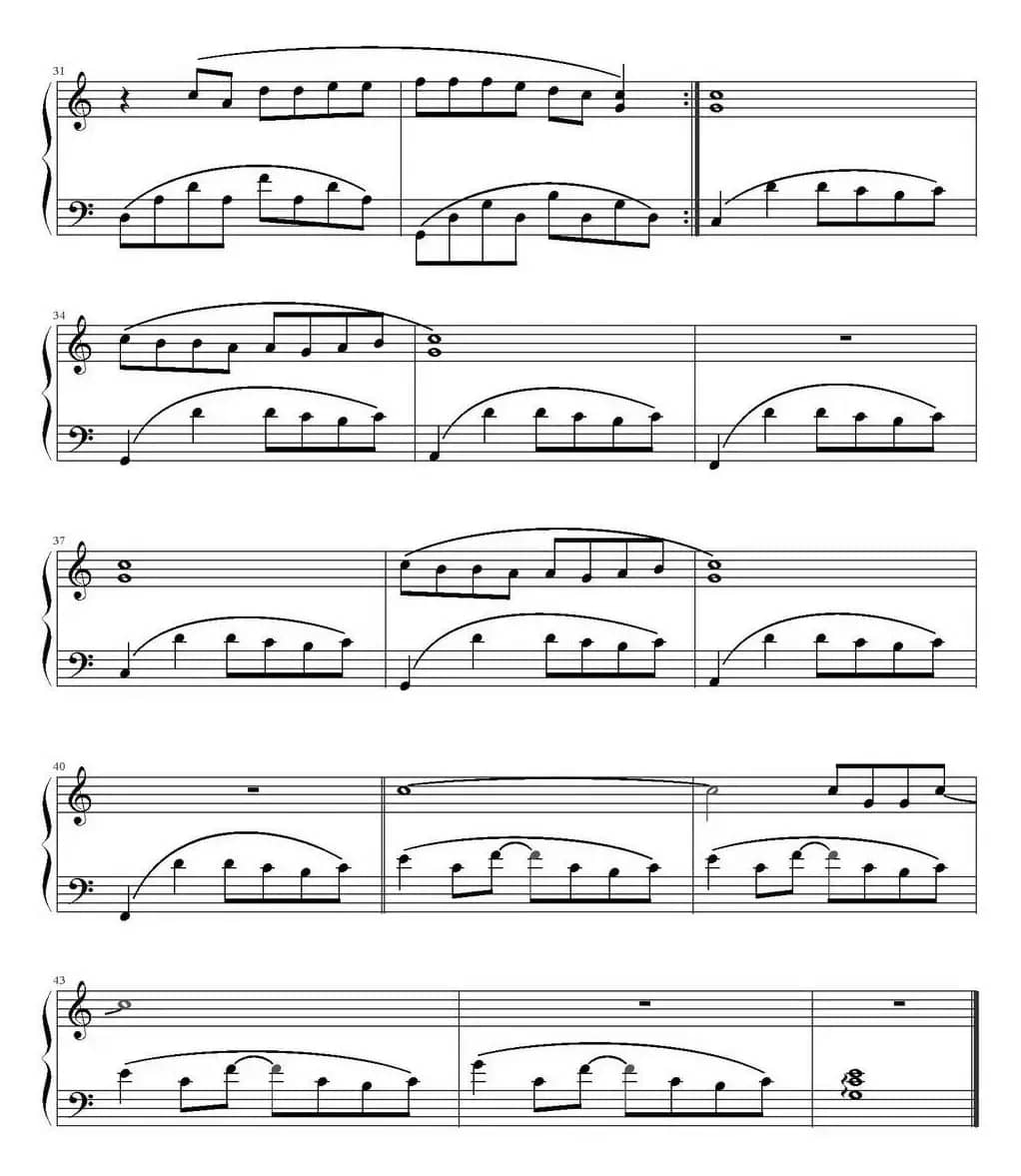 简单爱（米俊乐编配版）