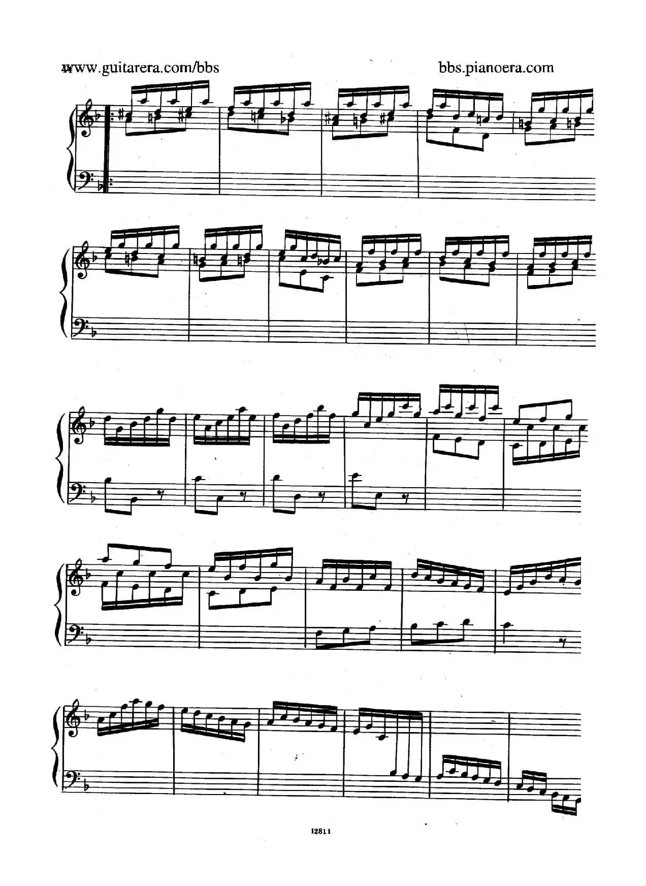Suite No.3 in d Minor HWV 428（d小调第三组曲）