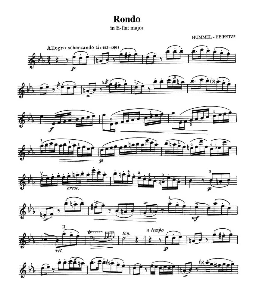 Rondo （in E-flat major）