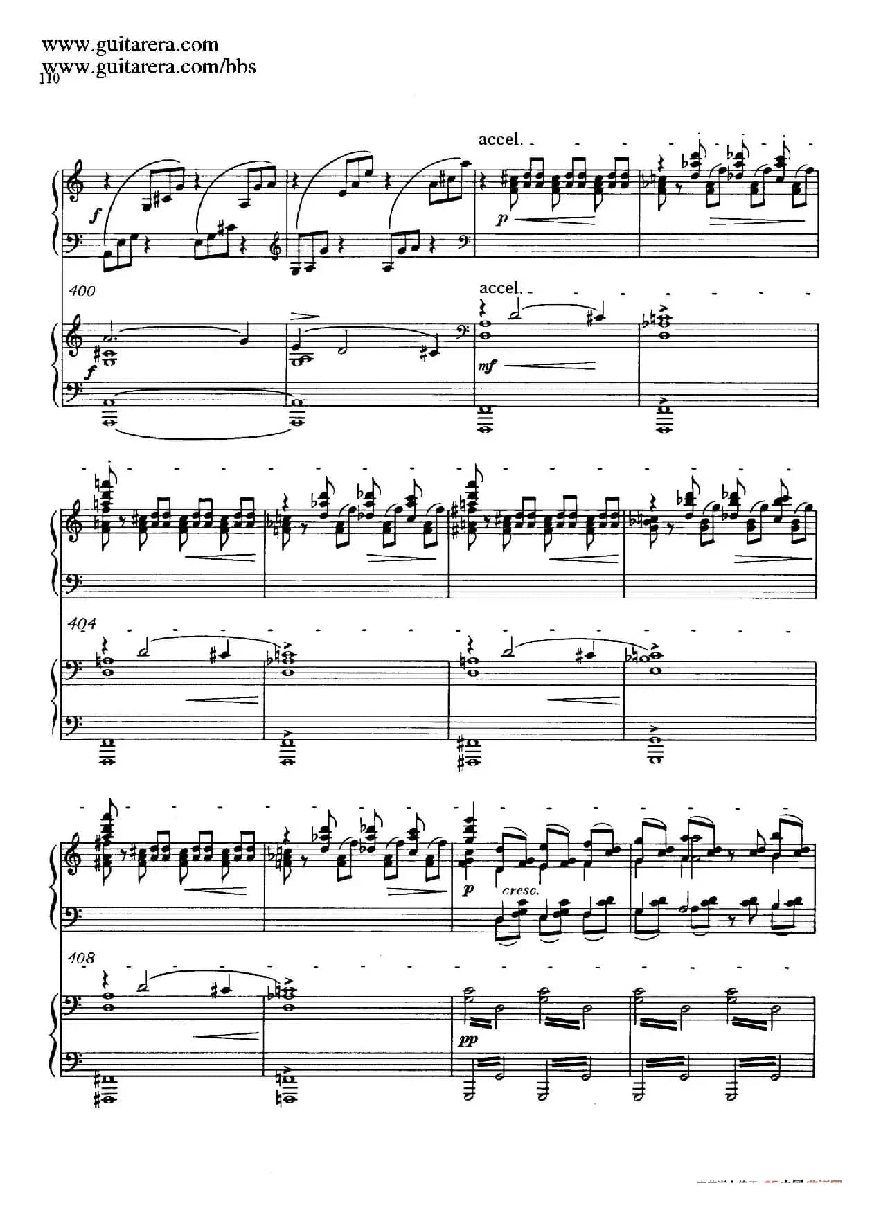 c小调第二钢琴协奏曲 Op.18(双钢琴·第三乐章)