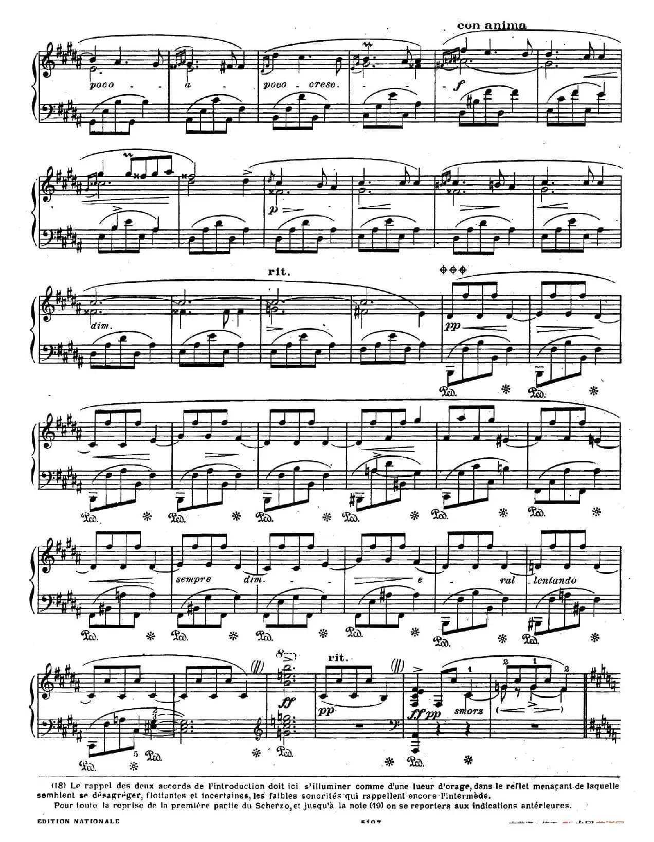 Scherzo No.1 in b Minor Op.20(b小调第一谐谑曲)