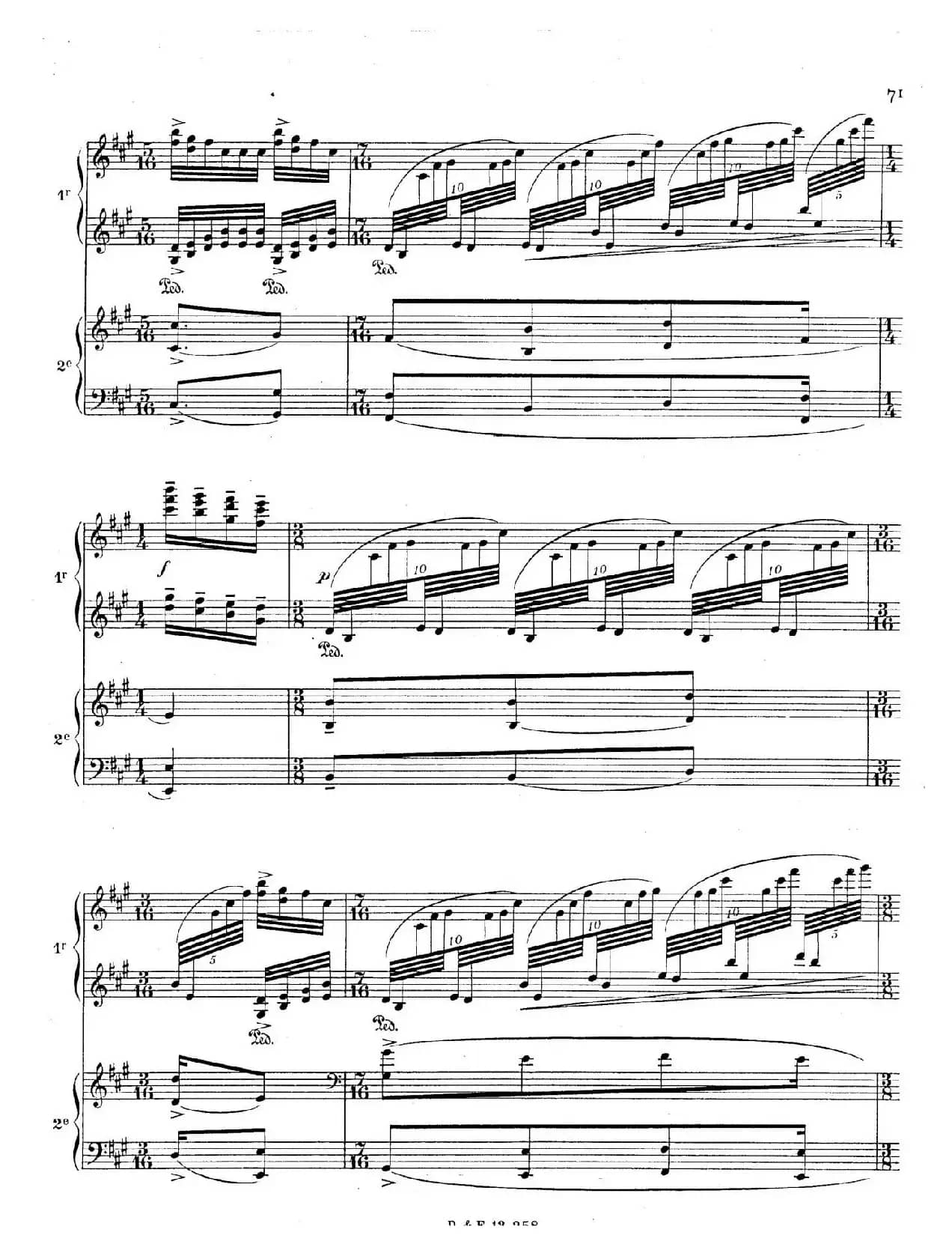 Visions de l'Amen（阿门的幻想·双钢琴·Ⅴ）