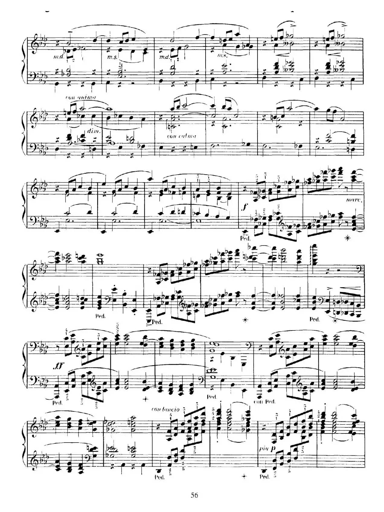 15 Etudes de Vortuosite Op.72(15首辉煌练习曲·13)
