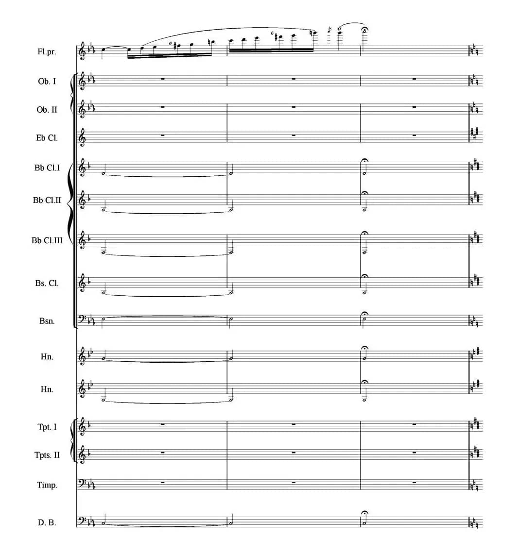 流浪者之歌（长笛与管乐队）