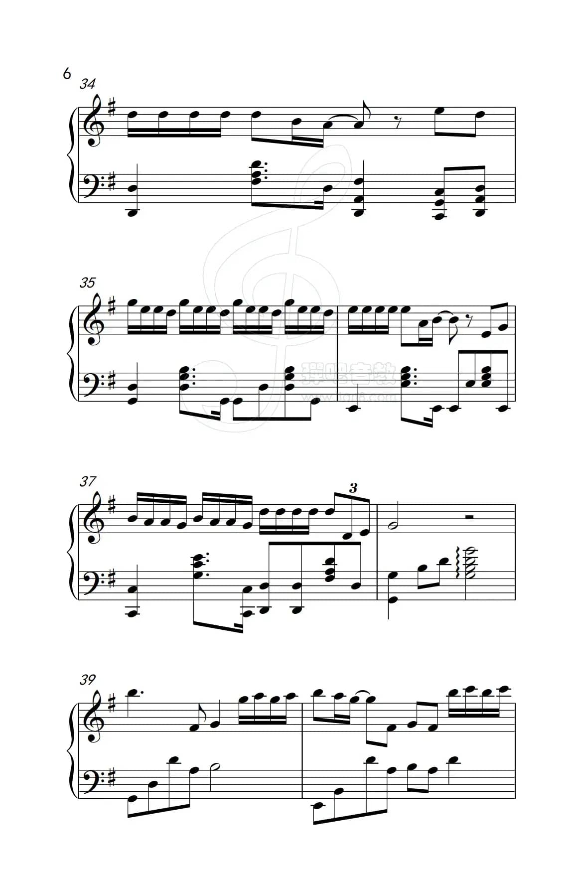 只想一生跟你走（《弹吧音教》制谱版）