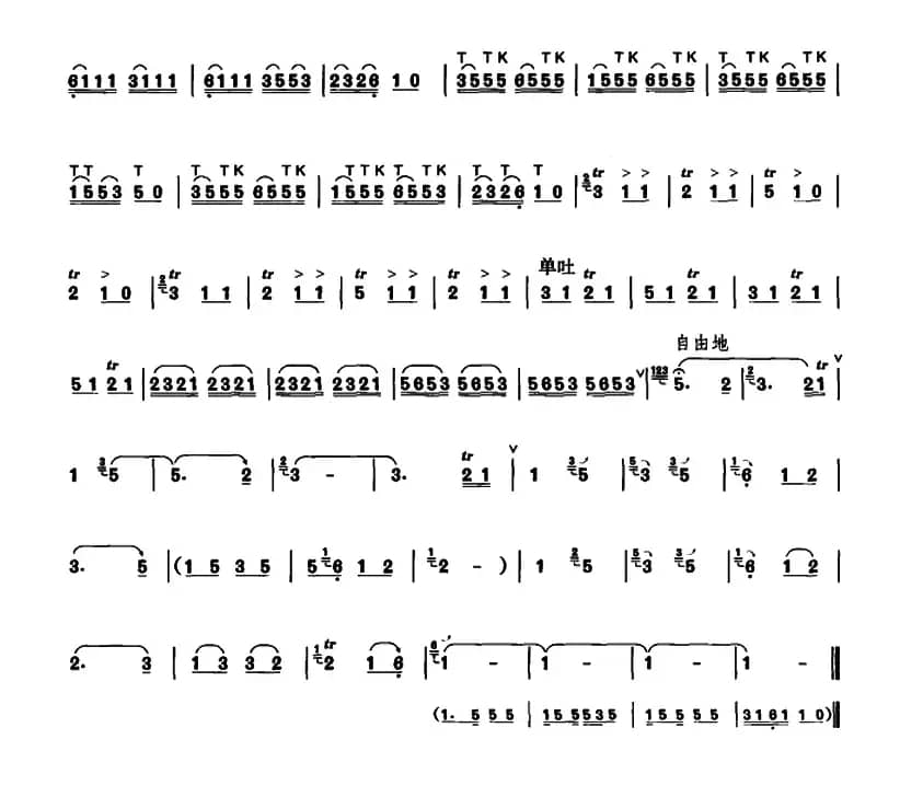 傣寨情歌（张祖豫、董锦汉作曲版）