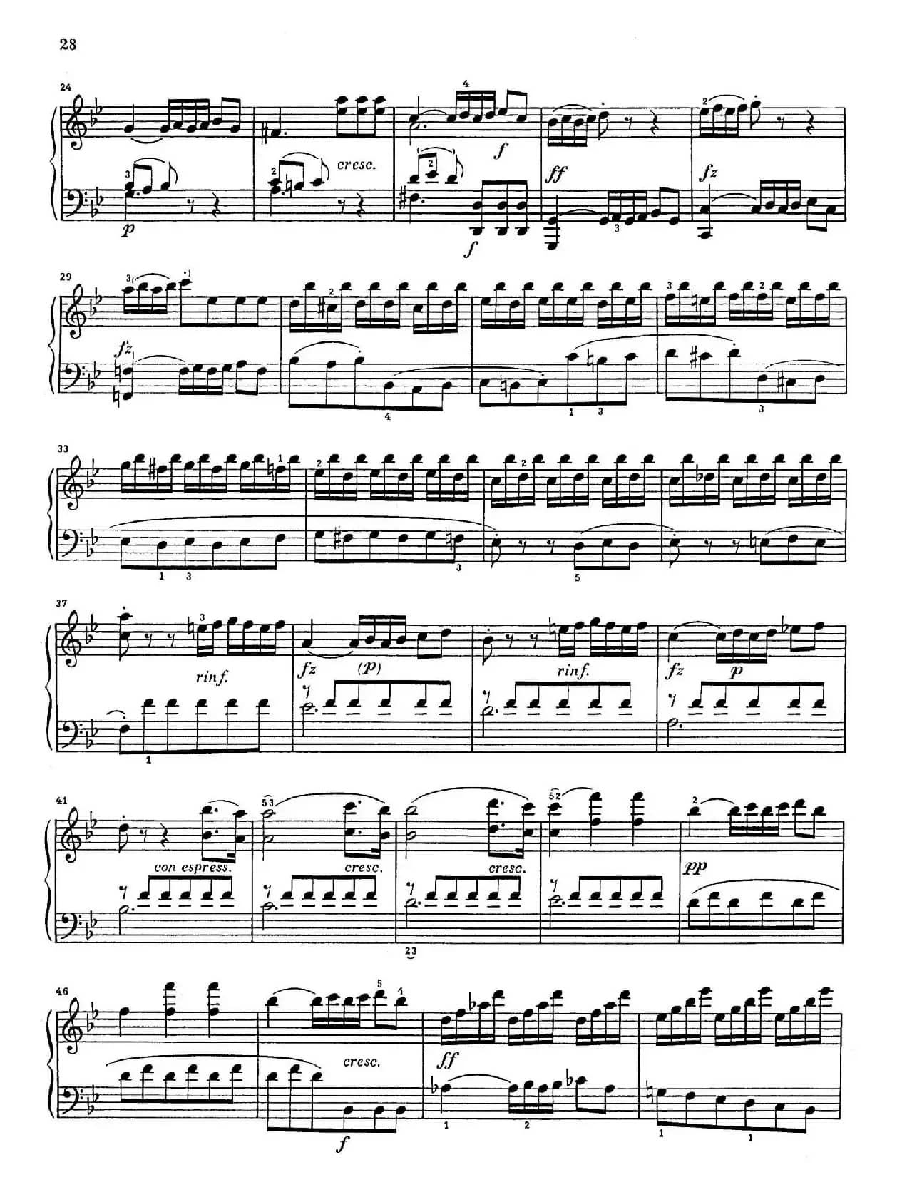 Sonata in g Minor Op.34-2（g小调钢琴奏鸣曲）