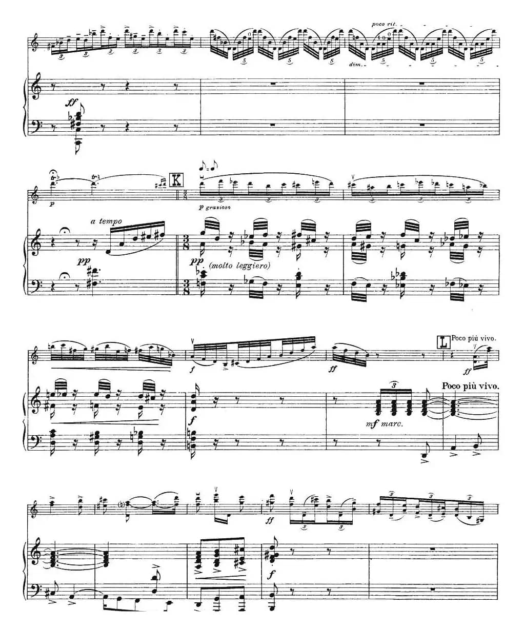 伊萨伊作品集：Extase（小提琴+钢琴伴奏）