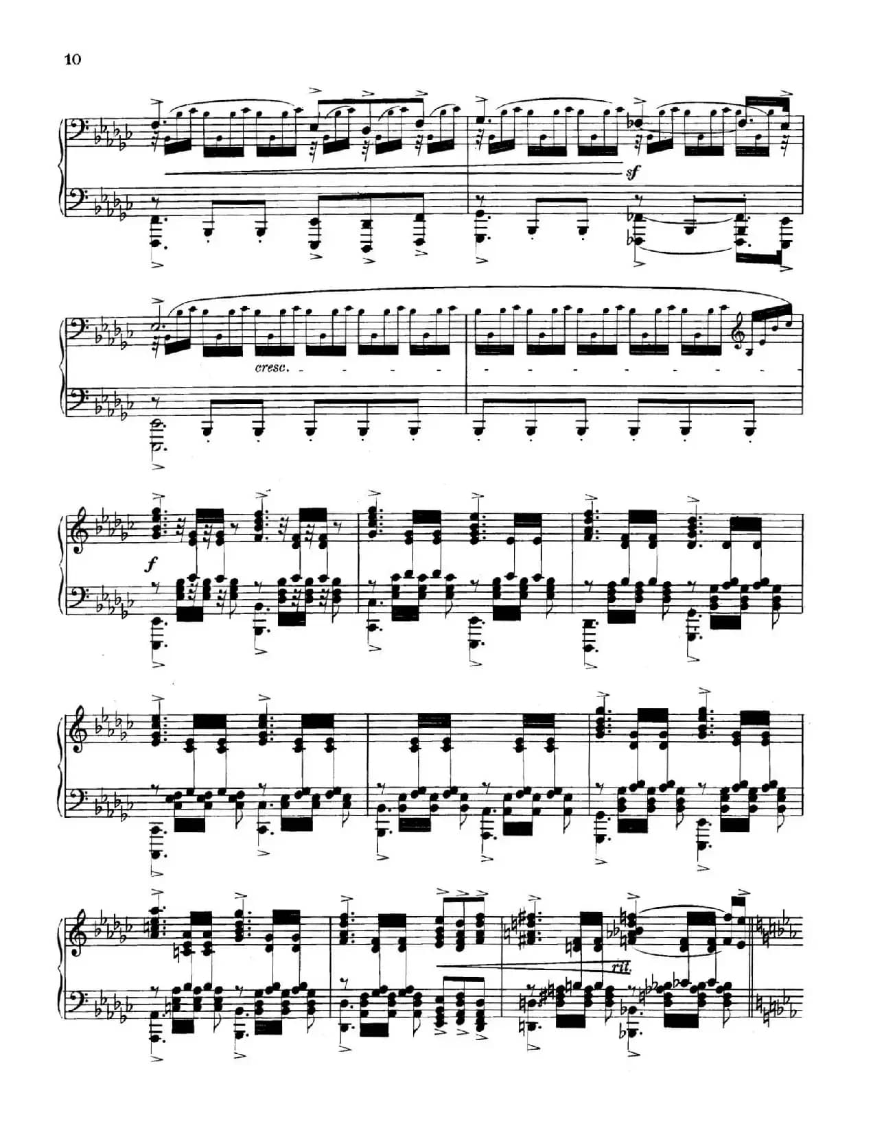 Four Rhapsodies Op.11（4首狂想曲·Ⅳ）