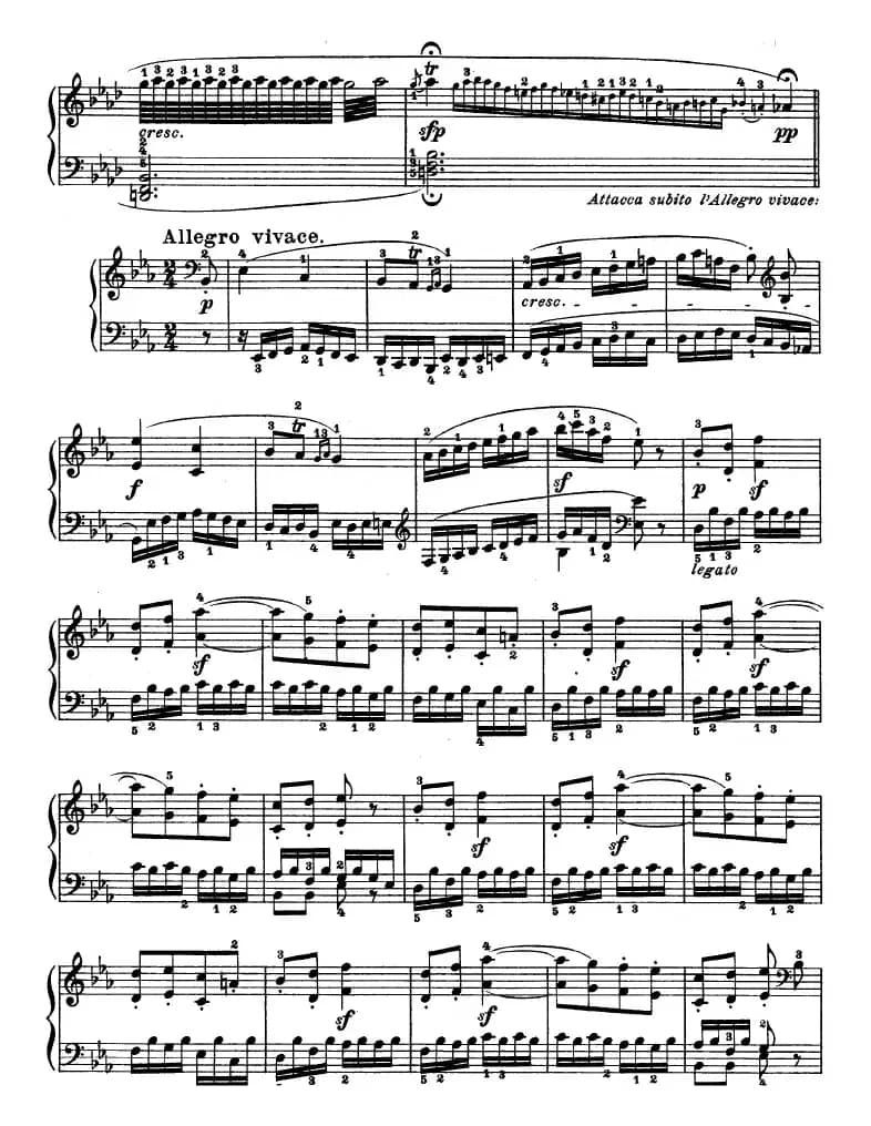 SONATE（第十三钢琴奏鸣曲-Op.27 No.1）