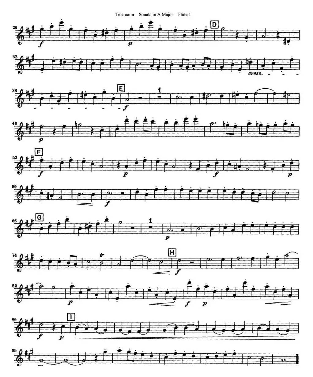 台莱曼A大调双长笛与钢琴奏鸣曲