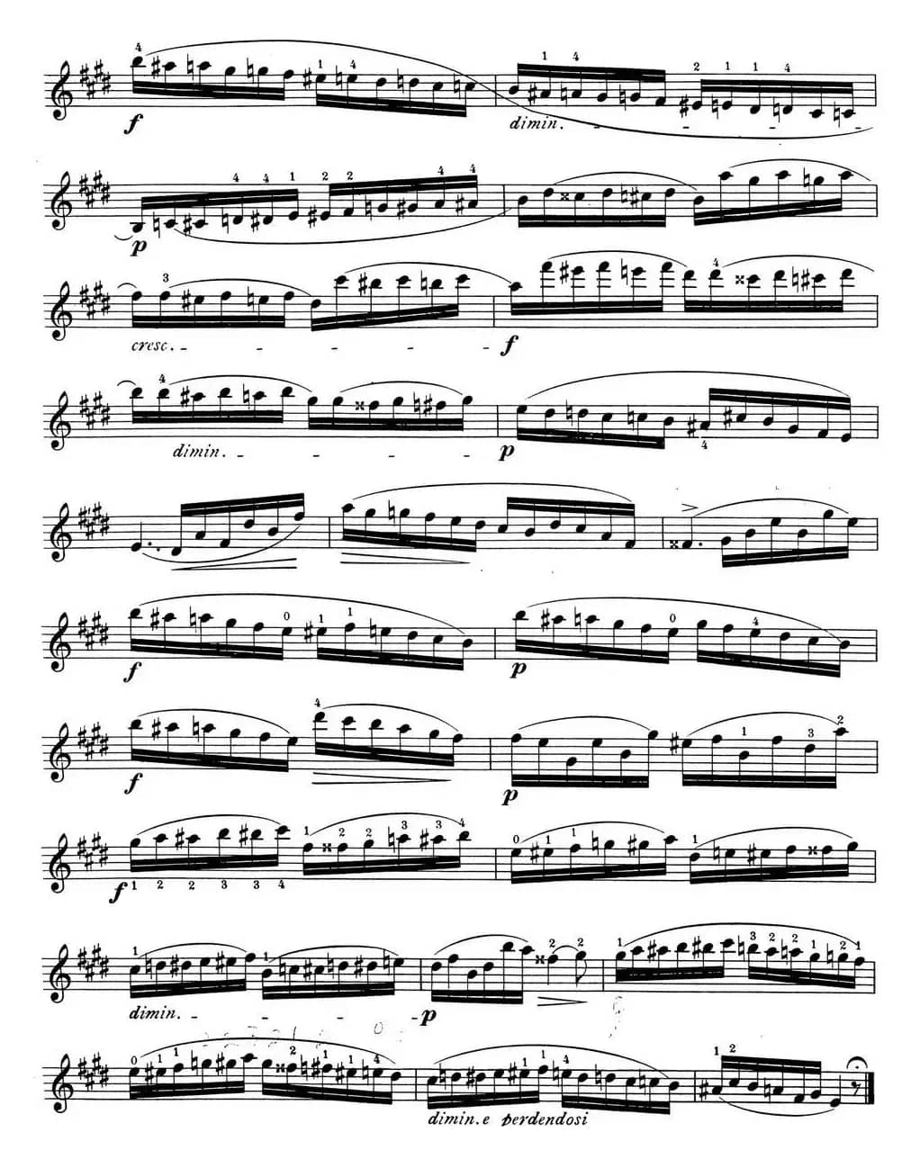 顿特24首小提琴练习曲 作品37—8