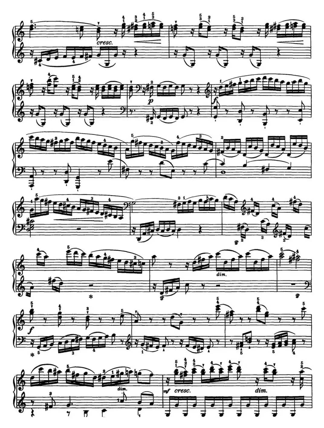 海顿 钢琴奏鸣曲 Hob XVI 50 in C major