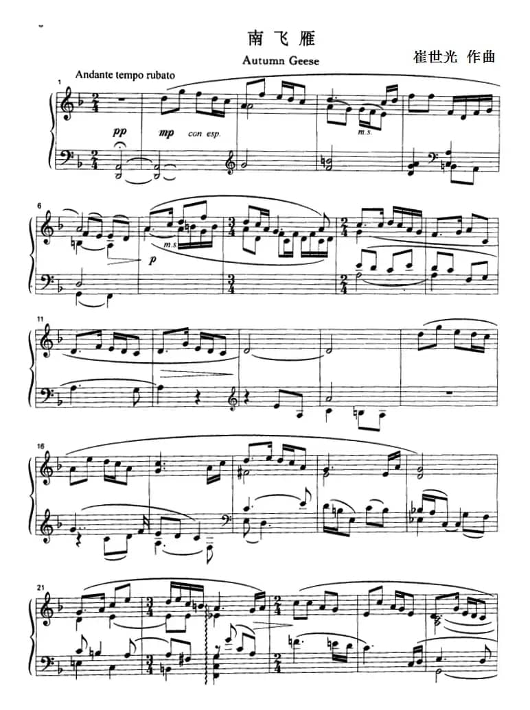 南飞雁 